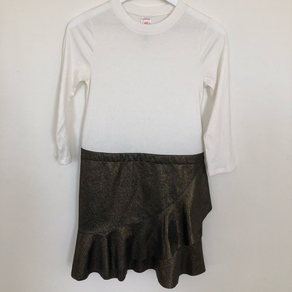 Wonder nation dress. 14 white.